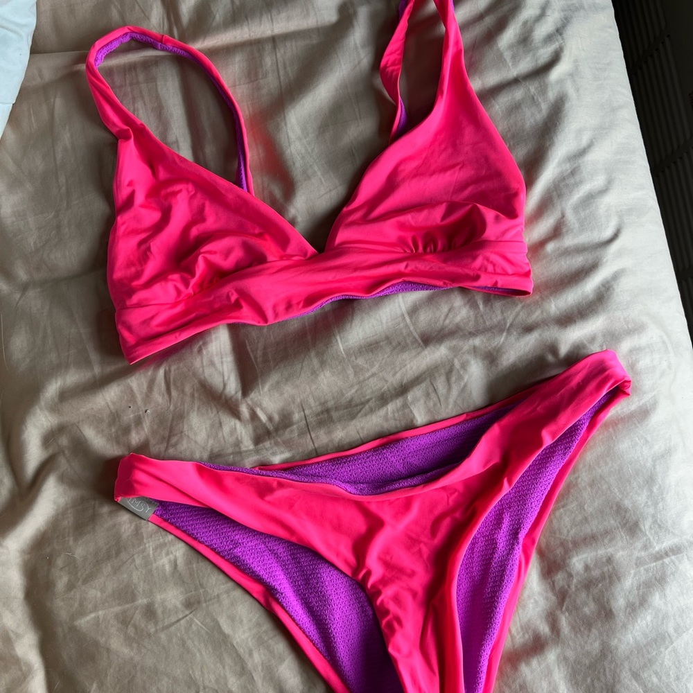 Neon Reversible Imsy Bikini - image 2